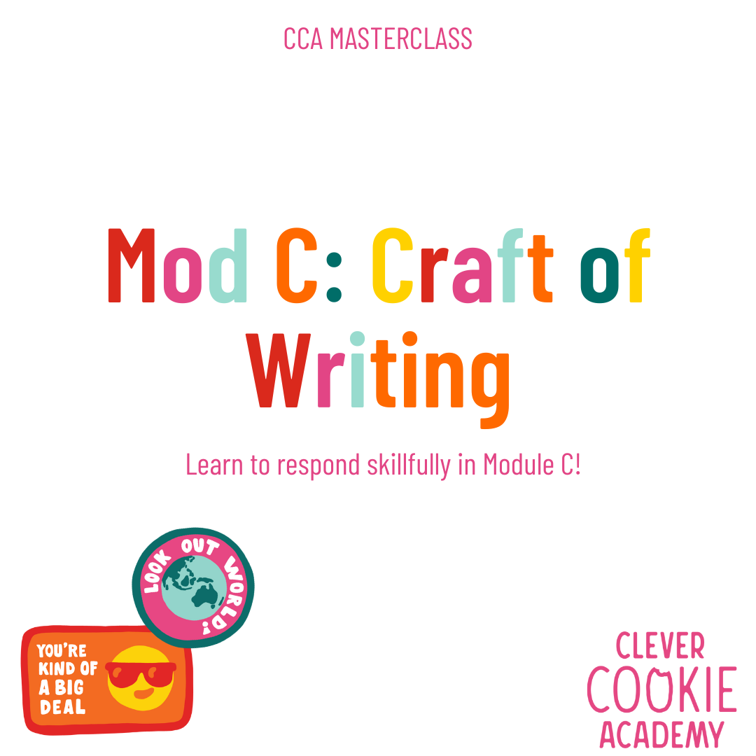 2026 HSC MASTERCLASS - Mod C: Craft of Writing