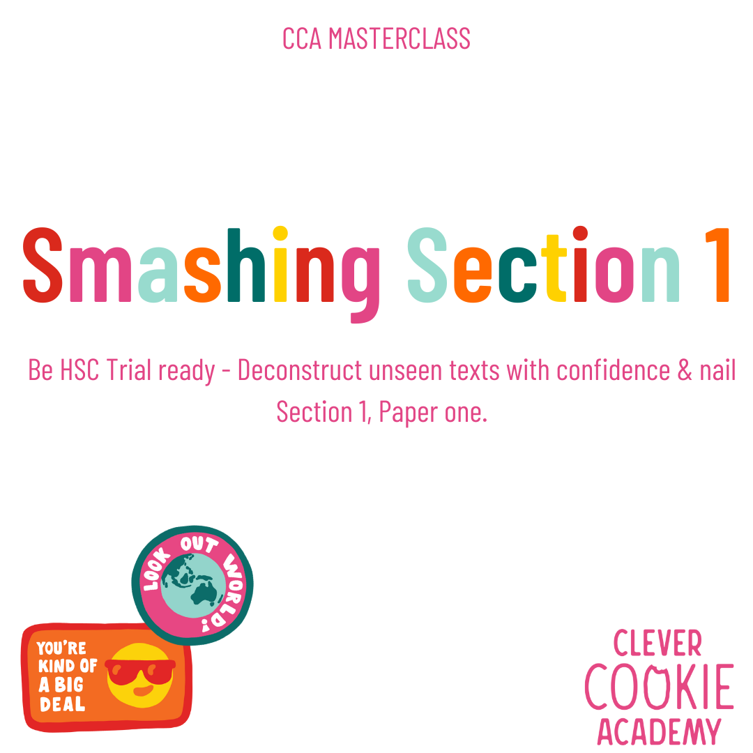 2026 HSC MASTERCLASS - Smashing Section 1