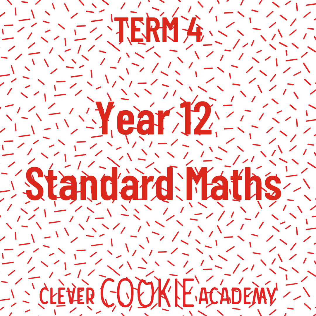 2026 Term 4 - Year 12 Standard Maths