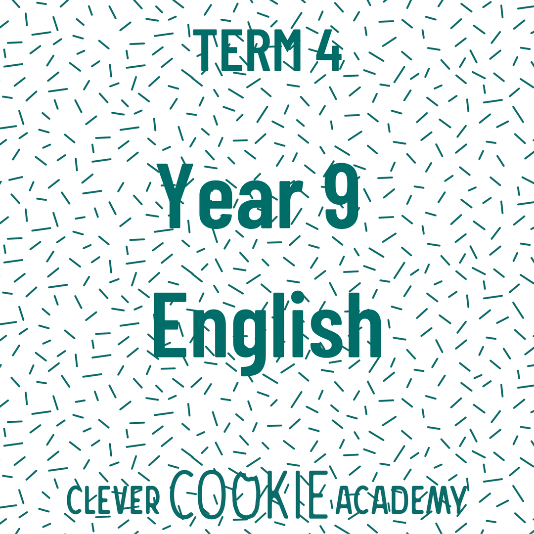 2026 Term 4 - Year 9 English