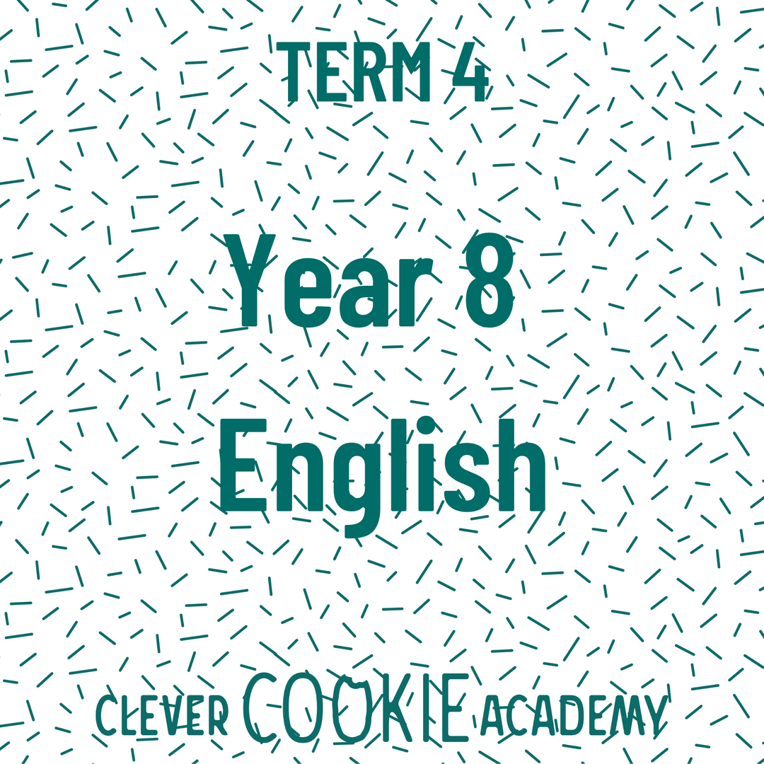 2026 Term 4 - Year 8 English