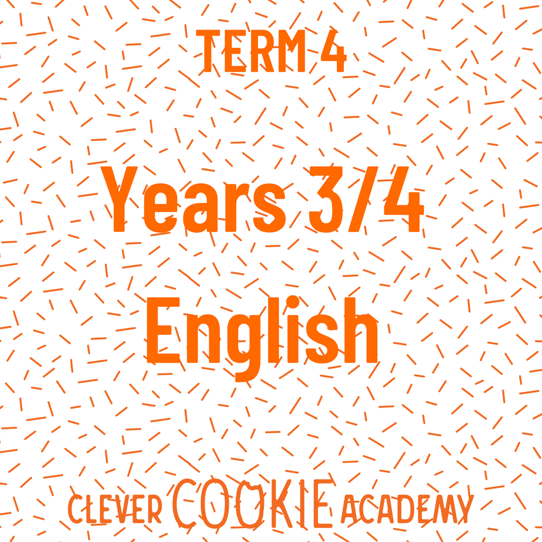 2026 Term 4 - Year 3/4 English