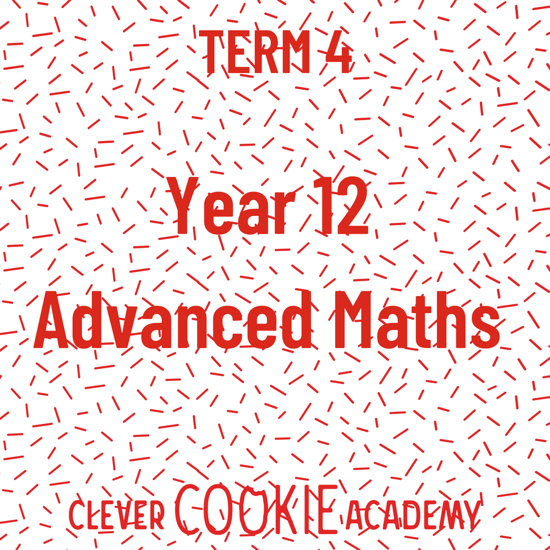 2026 Term 4 - Year 12 Advanced Maths